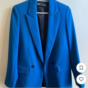 Zara blue blazer
